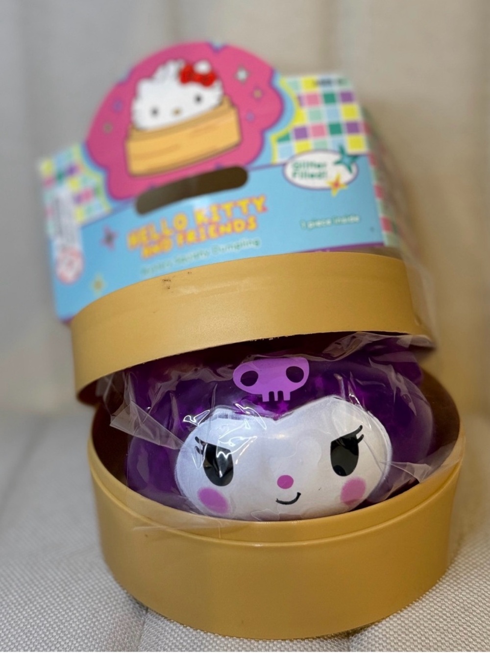 Kids Purple Bath Toy - Plush Bath Buddy